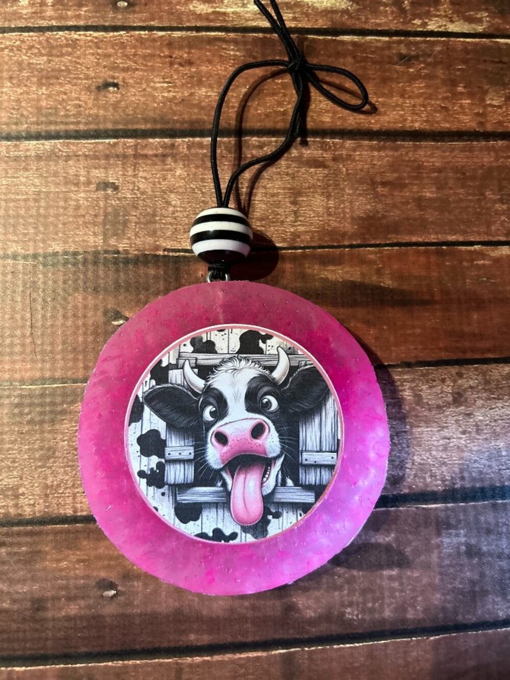 Happy Cow Car Freshie
